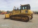 Side of used Komatsu,Used Dozer in yard,Used Komatsu Dozer,Side of used Bulldozer,Back of used Bulldozer,Side of used Komatsu Dozer